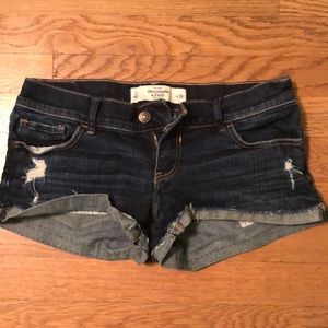Size two Abercrombie and Fitch shorts